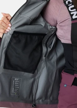 Online Swedemount Lofoten 3L Shell Jacket W II Dk. Mauve/Pale Mauve