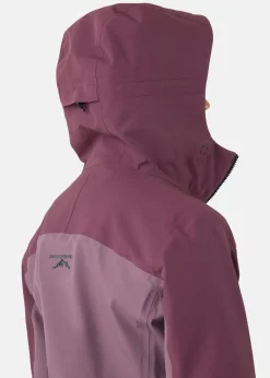 Online Swedemount Lofoten 3L Shell Jacket W II Dk. Mauve/Pale Mauve