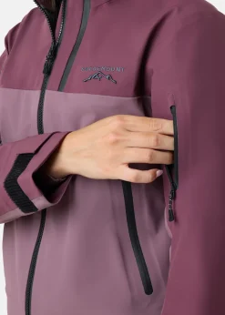 Online Swedemount Lofoten 3L Shell Jacket W II Dk. Mauve/Pale Mauve