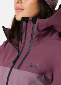 Online Swedemount Lofoten 3L Shell Jacket W II Dk. Mauve/Pale Mauve