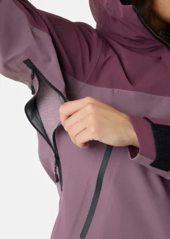 Online Swedemount Lofoten 3L Shell Jacket W II Dk. Mauve/Pale Mauve