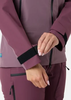 Online Swedemount Lofoten 3L Shell Jacket W II Dk. Mauve/Pale Mauve