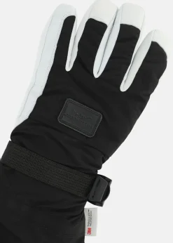 Discount Swedemount Lofoten Leather Glove Black/White