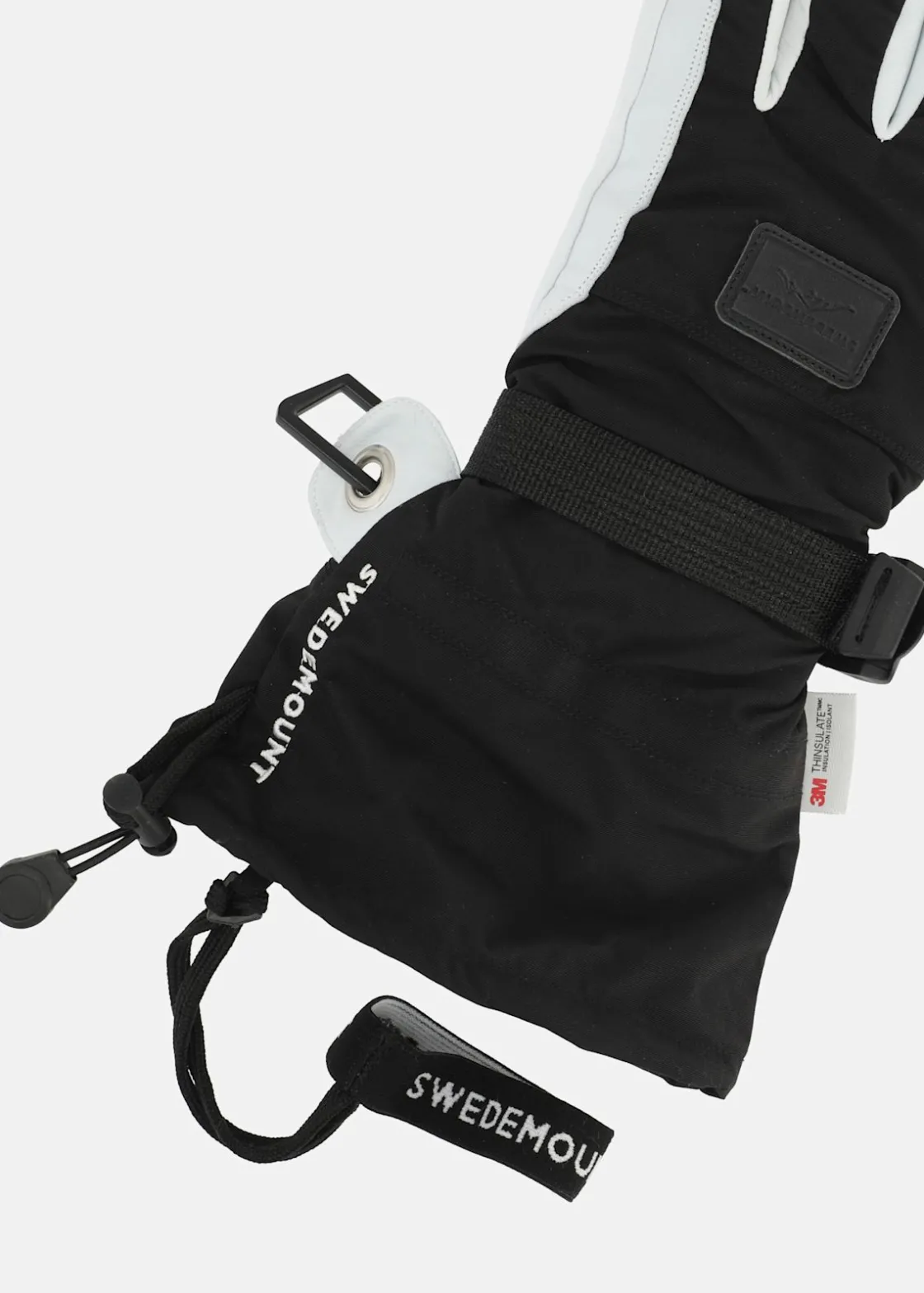 Discount Swedemount Lofoten Leather Glove Black/White