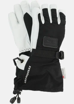 Hot Swedemount Lofoten Leather Glove JR Black/White