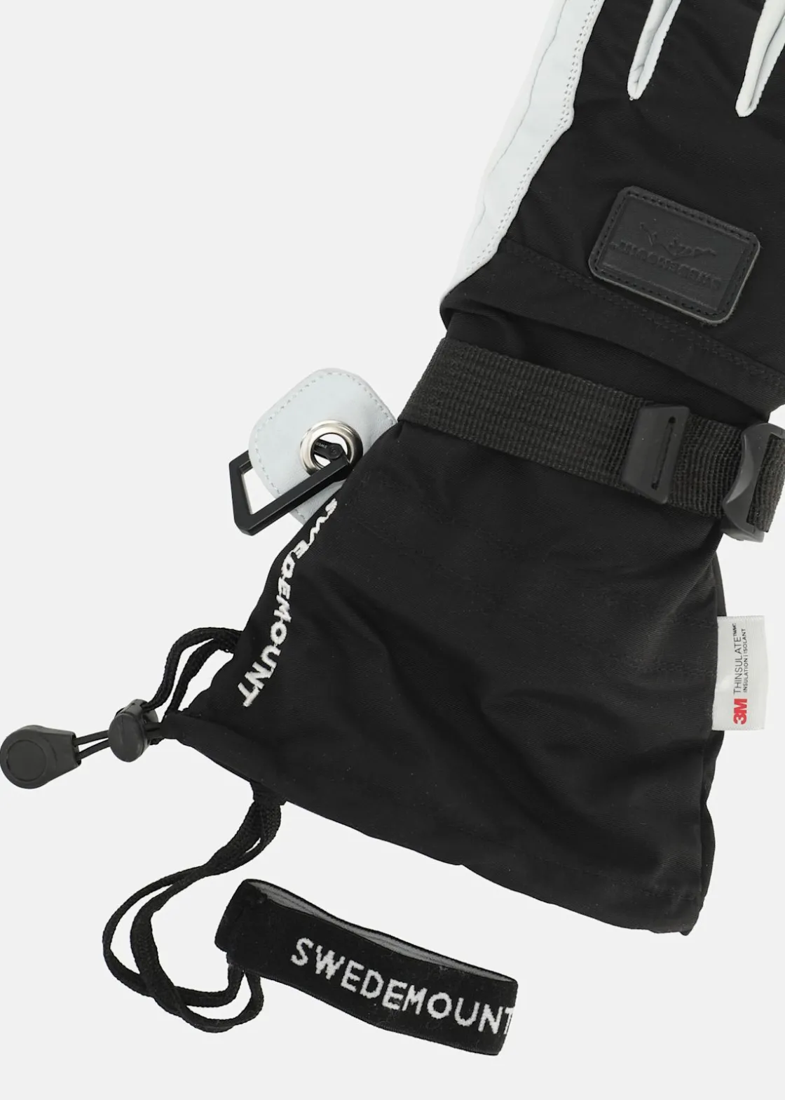 Online Swedemount Lofoten Leather Glove W Black/White