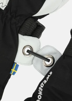 Online Swedemount Lofoten Leather Glove W Black/White