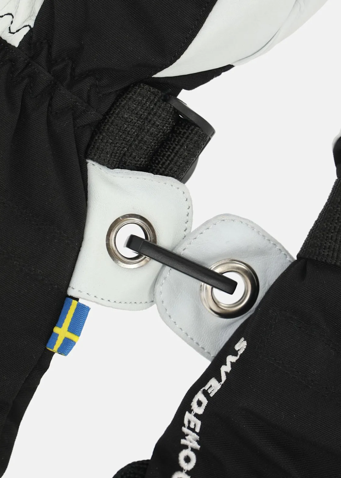Online Swedemount Lofoten Leather Glove W Black/White