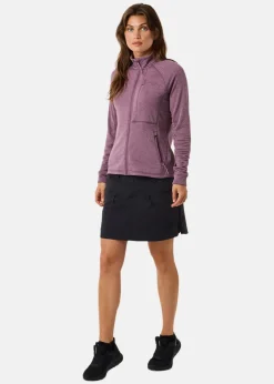 Online Swedemount Lofoten Midlayer Full Zip W Dk. Mauve Melange