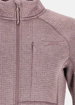 Online Swedemount Lofoten Midlayer Full Zip W Dk. Mauve Melange