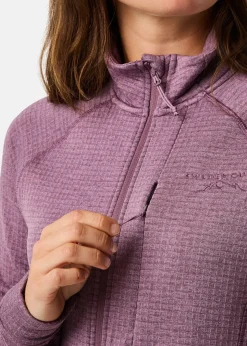 Online Swedemount Lofoten Midlayer Full Zip W Dk. Mauve Melange