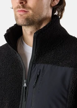 Swedemount Lofoten Pile Jacket Black/Black