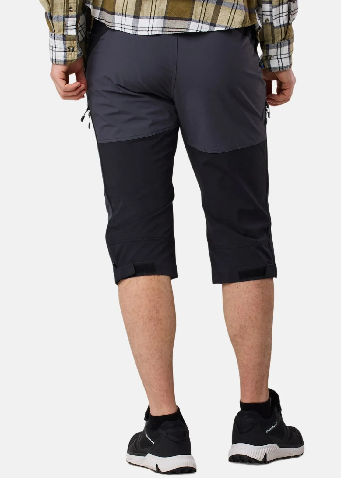 Best Swedemount Lofoten Stretch 3/4 Pants Black/Charcoal