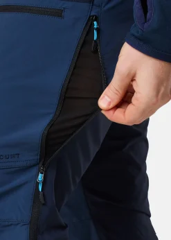 Outlet Swedemount Lofoten Stretch 3/4 Pants Dk. Navy/Denim Blue