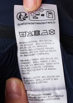 Outlet Swedemount Lofoten Stretch 3/4 Pants Dk. Navy/Denim Blue