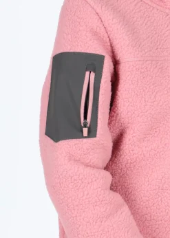 New Swedemount Lofoten Stretch Hooded Pile JR Dusty Rose/Charcoal