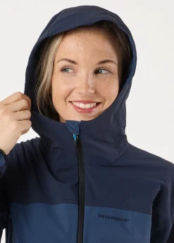 Online Swedemount Lofoten Stretch Jacket W Dk. Navy/Denim Blue