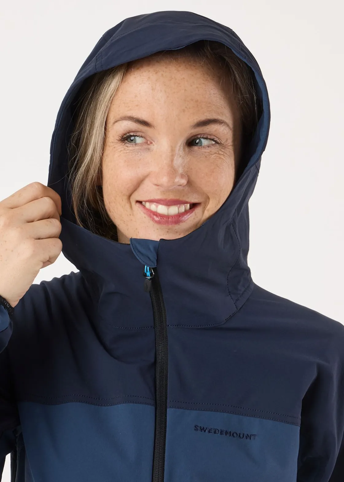 Online Swedemount Lofoten Stretch Jacket W Dk. Navy/Denim Blue