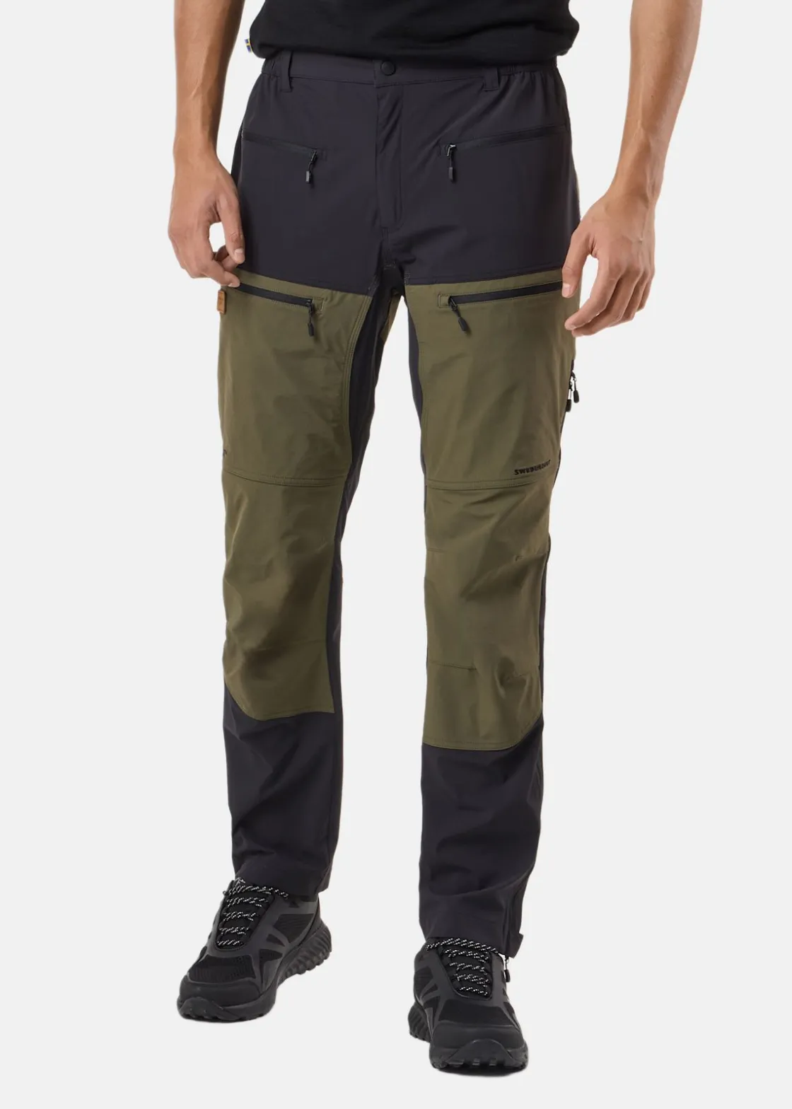 Sale Swedemount Lofoten Stretch Pants Black/Olive