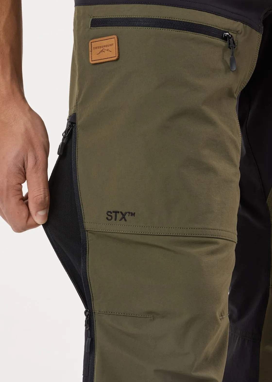 Sale Swedemount Lofoten Stretch Pants Black/Olive