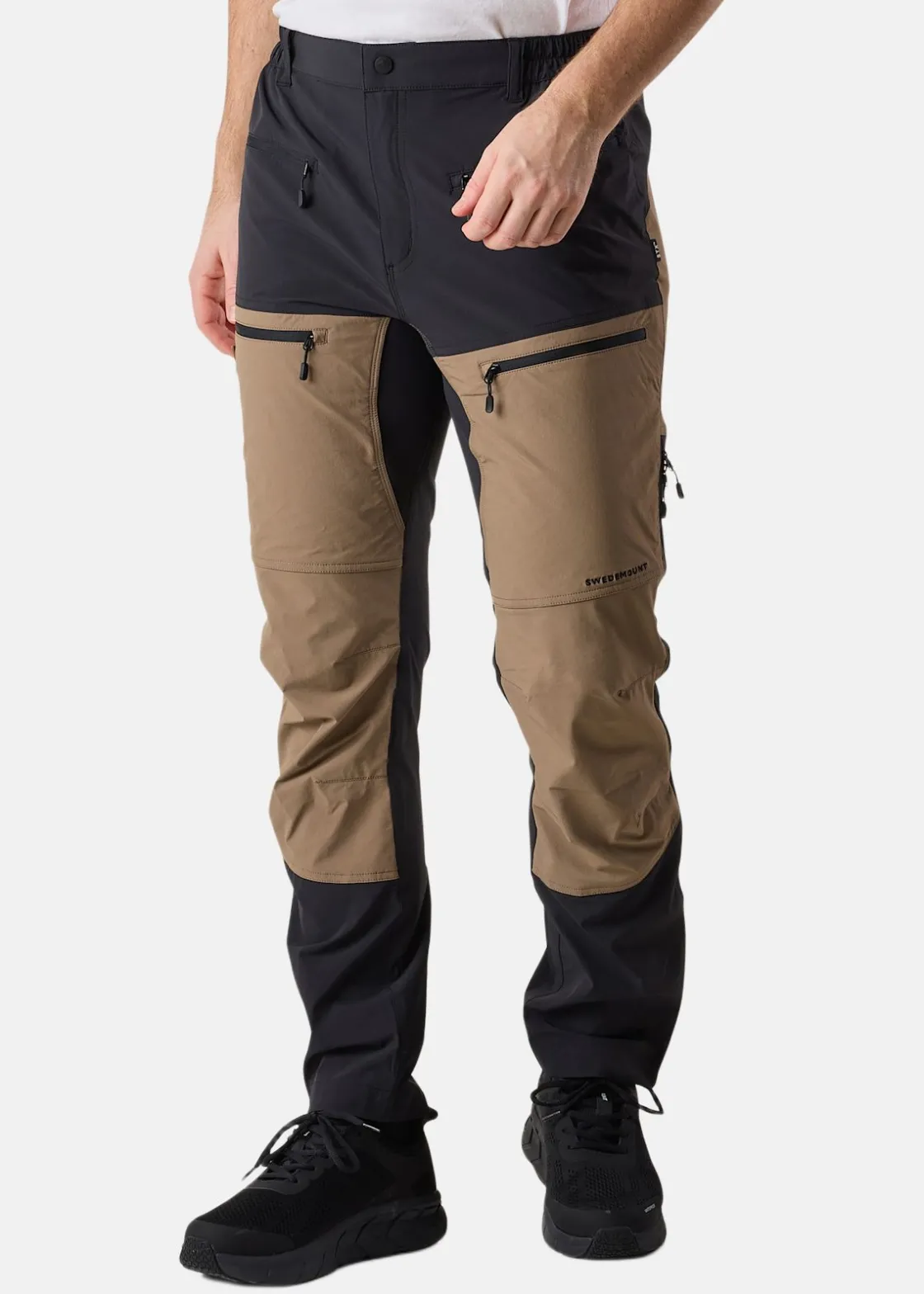 Sale Swedemount Lofoten Stretch Pants Black/Dk. Khaki