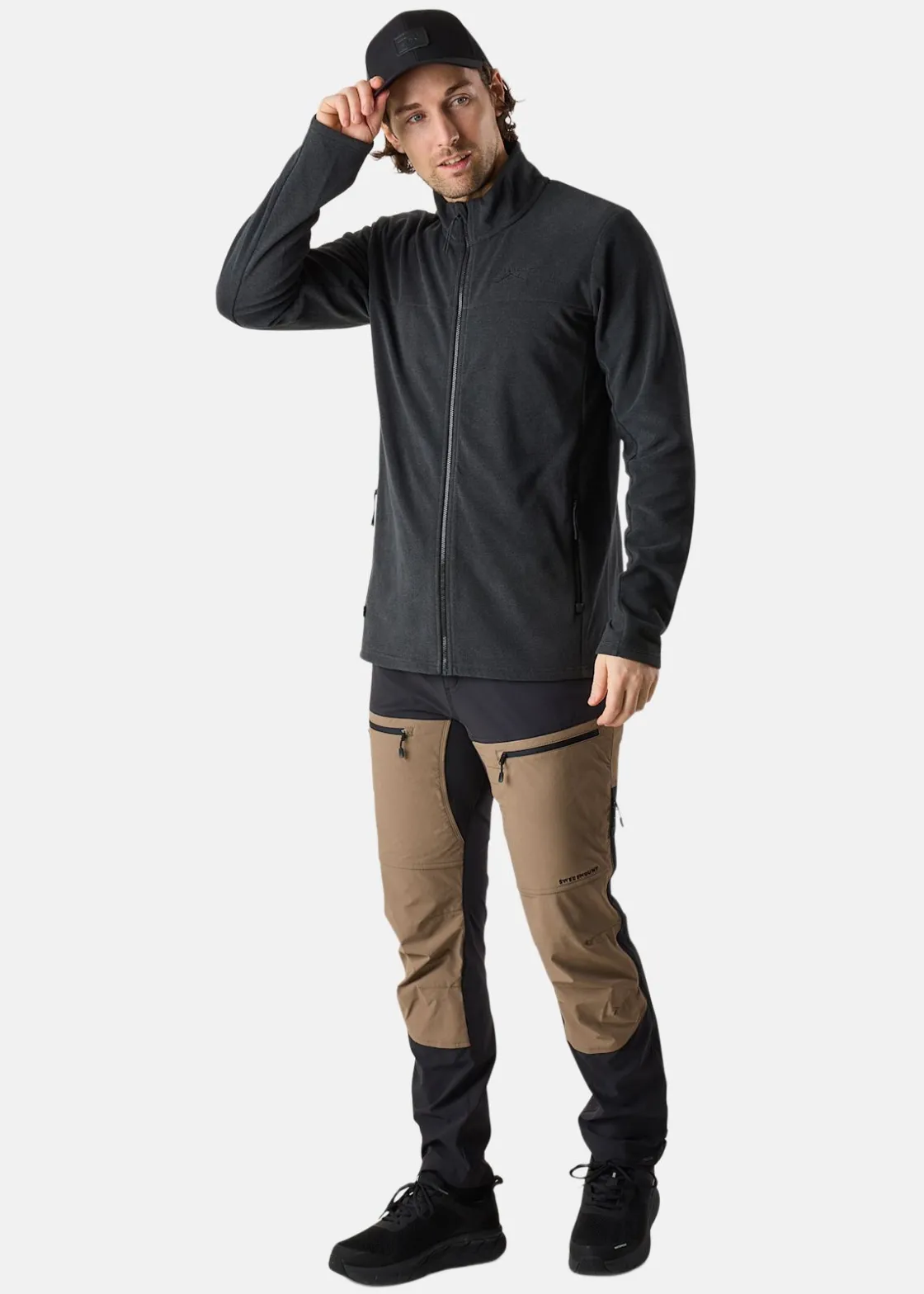 Sale Swedemount Lofoten Stretch Pants Black/Dk. Khaki