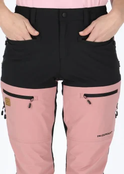 Swedemount Lofoten Stretch Pants W Black/Dusty Rose