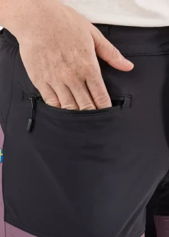 Clearance Swedemount Lofoten Stretch Pants W Black/Dk. Mauve