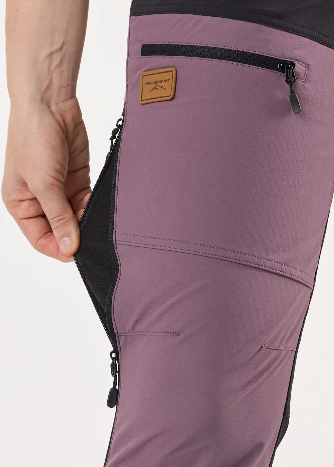 Clearance Swedemount Lofoten Stretch Pants W Black/Dk. Mauve