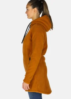 Sale Swedemount Lofoten Stretch Pile Coat W Almond