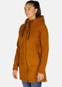 Sale Swedemount Lofoten Stretch Pile Coat W Almond