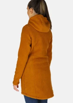 Sale Swedemount Lofoten Stretch Pile Coat W Almond