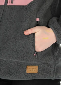 Clearance Swedemount Lofoten Stretch Pile JR Charcoal/Dusty Rose