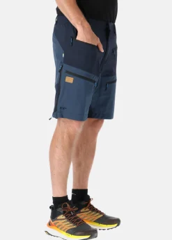 Outlet Swedemount Lofoten Stretch Shorts Dk. Navy/Denim Blue