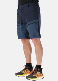 Outlet Swedemount Lofoten Stretch Shorts Dk. Navy/Denim Blue