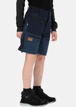 Best Swedemount Lofoten Stretch Shorts JR Dk. Navy/Denim Blue