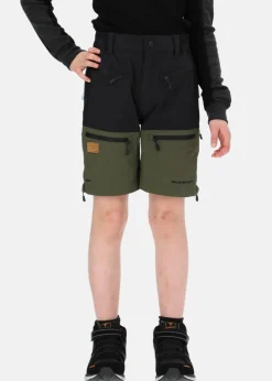 Swedemount Lofoten Stretch Shorts JR Black/Olive