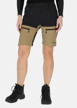 Clearance Swedemount Lofoten Stretch Shorts W Black/Khaki