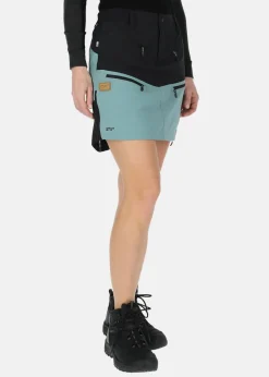 Clearance Swedemount Lofoten Stretch Skirt W Black/Seaweed Green