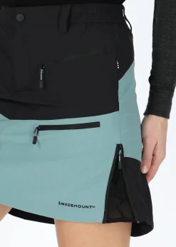 Clearance Swedemount Lofoten Stretch Skirt W Black/Seaweed Green