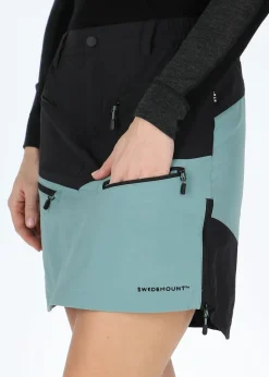 Clearance Swedemount Lofoten Stretch Skirt W Black/Seaweed Green