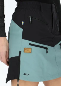 Clearance Swedemount Lofoten Stretch Skirt W Black/Seaweed Green