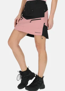 Discount Swedemount Lofoten Stretch Skirt W Black/Dusty Rose