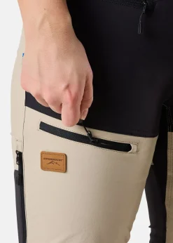 Sale Swedemount Lofoten Stretch Zip-Off Pants W Black/Sand
