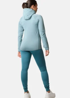 Clearance Swedemount Lofoten Tech Fleece Zip Hood W Sage Green