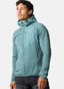 Outlet Swedemount Lofoten Tech Fleece Zip Hood Sage Green