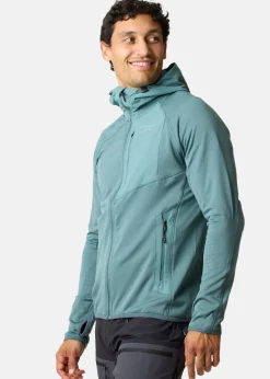 Outlet Swedemount Lofoten Tech Fleece Zip Hood Sage Green