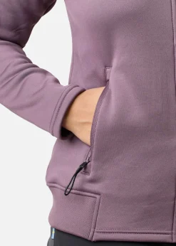 Swedemount Lofoten Tech Stretch Hood W Dk. Mauve