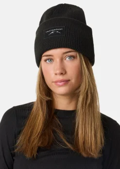 Swedemount Lofoten Wool Knitted Beanie Black
