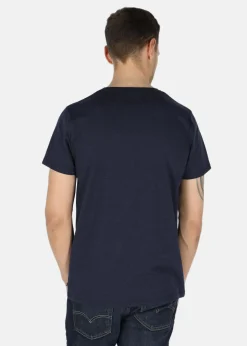 Discount Koppartrans Logo Tee Dk. Navy Melange
